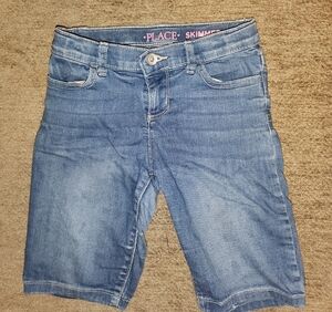 Place Women's Classic Blue Jean Shorts